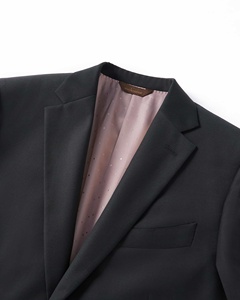 Abito Slim in Lana per Giovani Uomini, Chiusura Monopetto, Pantaloni con Zip, Stile Fronte Piatto - per Matrimoni, Occasioni Formali, Casual, Lavoro, Business - Product Image 5