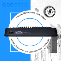 Système audio CHORDIO CM-16, console de mixage DJ, équipement audio professionnel, mixeur audio 16 canaux pour scène et spectacle