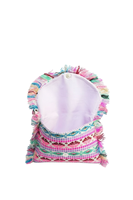 Tas Clutch Wanita Buatan Tangan India Terbaru, Tas Pesta Gaya Bohemian, Tas Selempang Kanvas Buatan Tangan, Clutch Mata Jahat