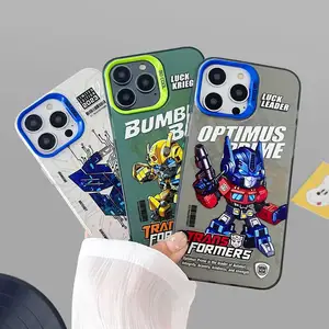 Cool transformers colorful painting phone cover for iphone 13/14 man case