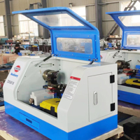 Sumore Ck0618 Hobby Cnc Draaibank Hoge Precisie Mach 3 Mini Cnc Draaibank Machine Sp2102