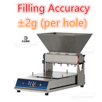 Machine automatique de fabrication de macarons, biscuits, brownies, machine de remplissage de pâte, machine de moulage de biscuits mous, machine de moulage de cupcakes