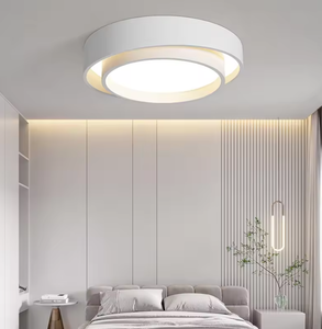 Lámparas de techo colgantes blancas decorativas, lámpara de techo led acrílica, nueva y moderna para sala de estar y dormitorio - Product Image 5
