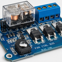 Carte de contrôle de ventilateur BLDC certifiée CE RoHS REACH, personnalisée, en matériau FR-4, conforme à la norme IPC-A-600 Classe 3, vente en gros