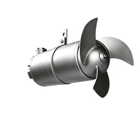 Moteur de mélangeur submersible à haute efficacité pour le traitement des eaux usées, agitateur anti-sédimentation pour réservoir de traitement des eaux usées en acier inoxydable