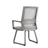 Chaise d'ordinateur moderne et minimaliste, chaise de bureau, chaise à dossier pour étudiant, siège de conférence, chaise en maille pour dortoir, chaise de bureau