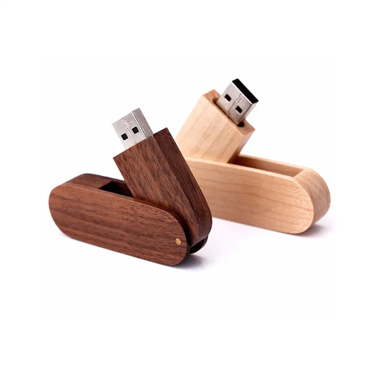 Holz USB-Flash-Laufwerk Großhandel Pen Drive LOGO Kunden Hochzeit Geschenk Stift USB 16GB 64 GB USB-Stick 32GB