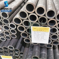 Pipa Baja Paduan Tanpa Sambungan Temperatur Tinggi ASTM A335 P91 P92 P22 Pipa Baja T91 T1 T12 Tabung Boiler
