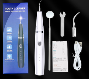 2024 Newest Dental Calculus Tartar <b>Plaque</b> <b>Remover</b> Deep Clean Teeth Portable <b>Ultrasonic</b> Tooth Water Flosser for Home - Product Image 4