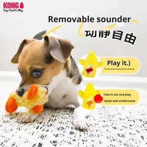 Für KONG <span class=keywords><strong>Mini</strong></span> Duck <span class=keywords><strong>Puppy</strong></span> Chew Toy Energie verbrauchen des Plüsch-Haustier-Spielzeug für kleine Hunde wie Bichon Frise Boredom Relief Artifact - Product Image 2