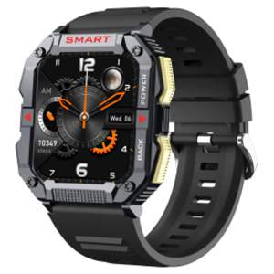 Podomètre de détection de fréquence cardiaque plusieurs modes de sport surveillance de l'oxygène sanguin montres intelligentes - Product Image 1