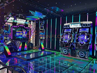Parc d'attraction Dance Central 3 Jeux à pièces Machine de jeu de musique de danse Simulateur Machine de jeu
