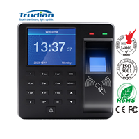 Contrôle autonome De Acceso 13.56Mhz carte Wiegand biométrique empreinte digitale porte contrôle d'accès temps de présence Machine pour bureau