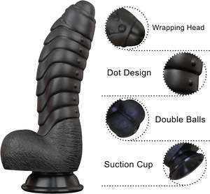 7Inch Realistische Dildo Zachte Vloeibare Siliconen Materiaal Geen Geur Volwassen Seksspeeltjes Dikke Penis Sterke Zuignap Voor Handvrij - Product Image 2
