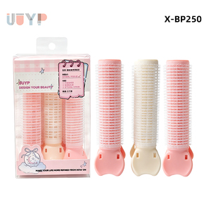 Juego <span class=keywords><strong>de</strong></span> 3 rizadores <span class=keywords><strong>de</strong></span> pelo <span class=keywords><strong>de</strong></span> alta calidad con <span class=keywords><strong>velcro</strong></span> autoadherente, rizadores <span class=keywords><strong>de</strong></span> pelo sin calor para rizos <span class=keywords><strong>de</strong></span> corona alta - Product Image 1