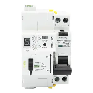 Reconectador Automático MT51RA, 10KA, 1A-63A, 230/400V, con temporizador, interruptor de circuito de control remoto, venta directa de fábrica