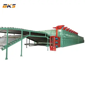 Plywood hot air core veneer roller drying machine