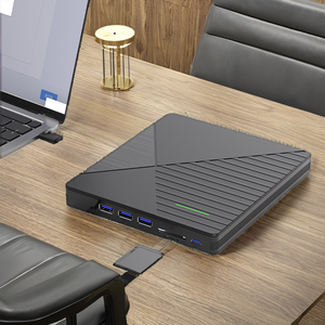 Unidad de DVD Externa Multifuncional Siete en Uno para Portátil, Tipo Bandeja USB 3.0, Lector de CD, Grabadora de DVD, Caché de 8 MB, <span class=keywords><strong>DVDRW</strong></span> - Product Image 2