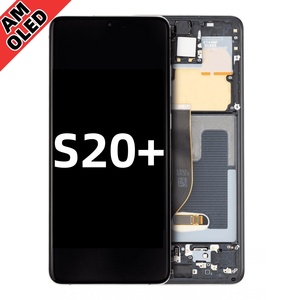 Assemblage d'écran OLED <span class=keywords><strong>Galaxy</strong></span> <span class=keywords><strong>S20</strong></span> <span class=keywords><strong>Plus</strong></span> <span class=keywords><strong>S20</strong></span> + Remplacement de l'écran AMOLED Déverrouillage par empreinte digitale Écran en verre avec cadre pour <span class=keywords><strong>Samsung</strong></span> - Product Image 2