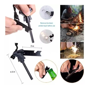 <span class=keywords><strong>Kit</strong></span> Táctico de Supervivencia de Emergencia, <span class=keywords><strong>Kit</strong></span> de Primeros Auxilios para Viajes al Aire Libre, Camping, Senderismo, SOS, 16 en 1 - Product Image 2