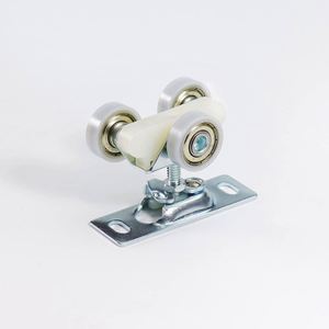 WEKIS Herrajes Industriales para Puertas Correderas de 3 Ruedas con Cierre Suave, Rodamientos de Aleación de Zinc Duraderos de Alto Rendimiento - Product Image 2