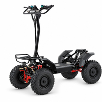 Scooter électrique tout-terrain 4 roues motrices 4000W, prix usine, livraison rapide mondiale CE pour jeunes et adolescents