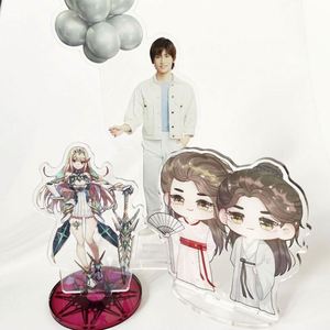 Custom UV Printed Transparent Design Advertising Anime Acrylic Keychain Acrylic Standee - Product Image 4