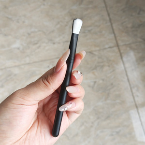 Makeup Brush Set 1 Piece Synthetic Hair Eye Shadow Eyeliner <b>Mascara</b> Eyebrow Brush Plastic Handle Round Shape - Product Image 3