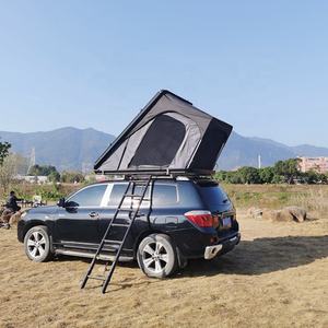 4WD Overland Aluminium Triangle Hardtop Tooftop Tent Camping Tentes <span class=keywords><strong>de</strong></span> <span class=keywords><strong>toit</strong></span> légères <span class=keywords><strong>Tente</strong></span> <span class=keywords><strong>de</strong></span> <span class=keywords><strong>toit</strong></span> à coque dure pour 2 personnes - Product Image 2