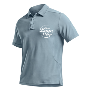 Logotipo personalizado transpirable de talla grande de secado rápido multicolor para Polos de punto de verano traje de impresión de gran tamaño - Product Image 1