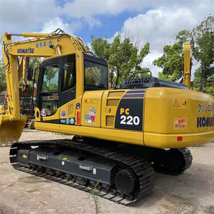 Excavadora de cadenas KOMATSU PC220 de segunda mano, modelo 2023, con potente motor hidráulico de precisión de 129KW y caja de cambios. - Product Image 1