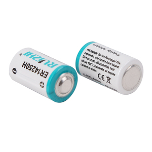 Ruzhi điện hỗ trợ 1/2AA Li-SOCL2 Kích thước 1200mAh <span class=keywords><strong>er14250h</strong></span> er14250hc 3.6V pin <span class=keywords><strong>lithium</strong></span> - Product Image 1