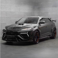 Kit de Carrocería de Fibra de Carbono Seca para Lamborghini URus SE, Actualizaciones URus SE al Estilo MSY, Parachoques Delanteros y Traseros, Capó, Alerón, Carrocería Ancha