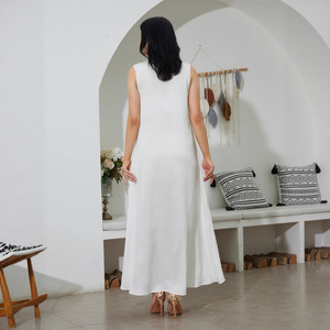Robe Abaya de luxe élégante à fleurs en tissu de qualité supérieure Nouveau style tendance Travail manuel personnalisé Ceinture épissée pour femmes musulmanes Vêtements de fête - Product Image 3