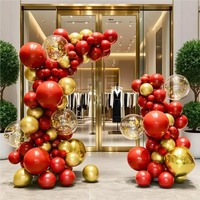 Kit d'arche de ballons demi-arche avec support de colonne flexible de 8,2 pieds et base pour baby shower, fête de remise de diplôme, vente en gros