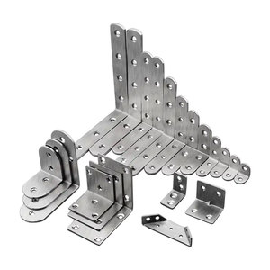 Ningbo Nhà Máy Dập Các Bộ Phận Đồ Nội Thất Khung Right Angle Tủ Khung Góc Cho Đồ Nội Thất Gỗ Phụ Kiện Phần Cứng - Product Image 1