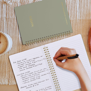 Cuaderno Espiral A5 Personalizado, Cuaderno de Estudio Bíblico de 8x6 con Bolsillos y Páginas Forradas - Product Image 3