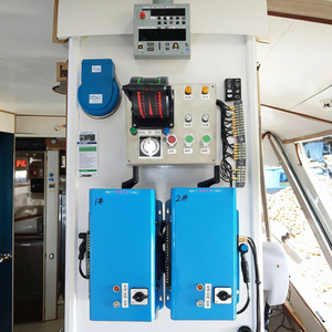 ระบบควบคุมคันเร่งอิเล็กทรอนิกส์แบบสองเครื่องยนต์ Yida SY-YMK-21 DC24V สีน้ำเงิน อุปกรณ์ทางทะเล พร้อมการรับประกัน 1 ปี - Product Image 2