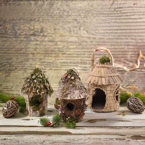 ของตกแต่งโต๊ะอีสเตอร์รังนกทำมือดีไซน์ใหม่ปี 2025 และของตกแต่งกรงบ้าน ที่นอนสัตว์เลี้ยง - Product Image 2