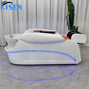 Kisen Elite Auto Wash Shampoo Bed 4D Full Body Scalp Massage Hydration Therapy English Display 110V 220V Fast Delivery - Product Image 2