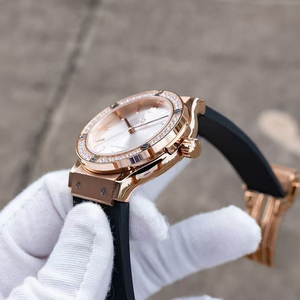 Orologio Subacqueo da Uomo Personalizzato di Lusso con <span class=keywords><strong>Pietra</strong></span> Mosan, Impermeabile, Movimento Meccanico Automatico, Quadrante in Cristallo Zaffiro, Tourbillon - Product Image 2