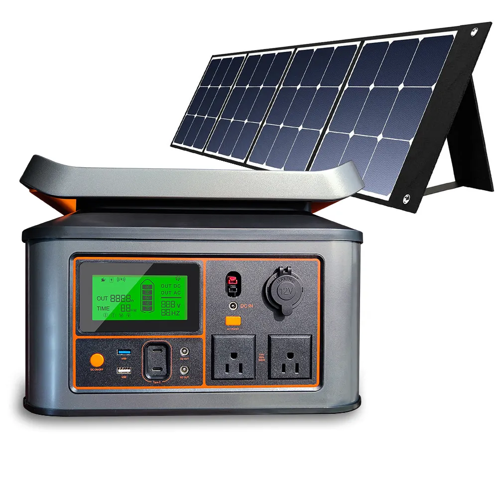 Panel Solar completo de 5kw, 500 w, Kit Solar de 10kw, contenedor de energía Solar portátil