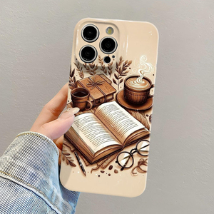 <span class=keywords><strong>Funda</strong></span> Protectora Rígida para Teléfono Móvil con Diseño Retro de <span class=keywords><strong>Libro</strong></span>, Café, Película Fotográfica, para <span class=keywords><strong>iPhone</strong></span> 8, X, Xr, Xs, 11, 12, 13, 14, 15, 16, 17 Pro Max - Product Image 3