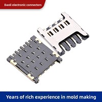 Connecteur de support de carte SIM anti-écrasement 8 broches Micro SIM JME 150H – Vente directe usine et personnalisation disponible