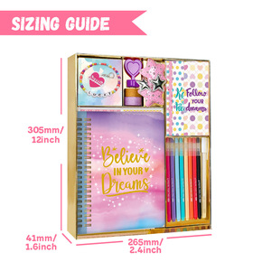 Kit <span class=keywords><strong>de</strong></span> Diario DIY, Regalo <span class=keywords><strong>de</strong></span> Cumpleaños para <span class=keywords><strong>Adolescentes</strong></span>, Caja <span class=keywords><strong>de</strong></span> Regalo con Planificador, Álbum <span class=keywords><strong>de</strong></span> Recortes y Diario - Product Image 5