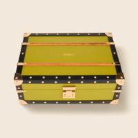 Coffret Cadeau de Voyage de Luxe en Cuir pour Parfum, avec Logo Personnalisé, Mini Parfum, Huile Essentielle, Boîte de Rangement et Fermoir – Idéal pour le Ramadan