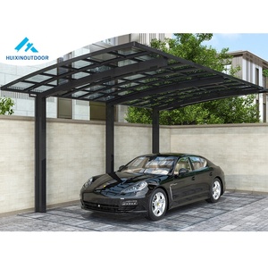 Vật Liệu Lợp Nhôm Bộ Phận Kim Loại Có Thể Tháo Lắp Được En Polycarbonate Carport Để Bán Xe Hơi Có Thể Gập Lại Gara - Product Image 3