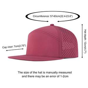 Gorra deportiva rosa de 5 paneles de calidad superior Diseño bordado personalizado Tu propio sombrero Snapback Característica común de la tela - Product Image 4