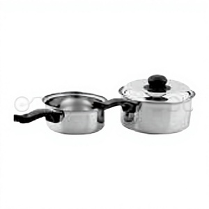 Sauce Pan with Cover Used for Preparing Tea <b>Coffee</b> Stainless Steel Boiling Milk & Cooking More Such <b>Liquid</b> Product - Product Image 1
