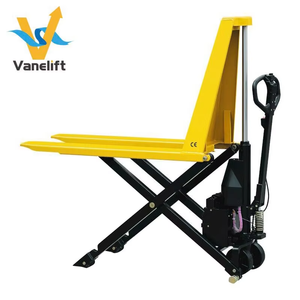 1000 1500kg Scissor Forklifts Stackers China Hydraulic High Lift Pallet Truck Trolley Electric - Product Image 3